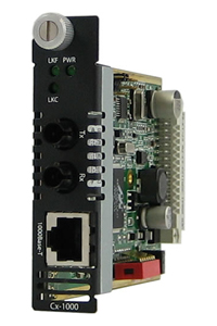 05052140 CM-1000-S2ST120 - Gigabit Ethernet Media Converter Managed Module. 1000BASE-T (RJ-45) [100 m/328 ft.] to 1000BASEEZX 15 by PERLE