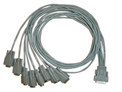 04001810 - UltraPort DB9M Fan-out cable by PERLE