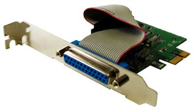 04003330 - SPEED LE 1P PCI Express Parallel Card - 1 x on board DB25 EPP/ECP parallel port. by PERLE