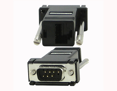 Perle 04007200 DBA0023 - IOLAN RJ-45F to DB-9M straight-thru (DCE) adapter for modems by PERLE