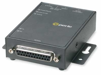 04030134 IOLAN DS1 Device Server ( Terminal Server ) - 1 x DB25F connector, software selectable RS232/422/485 interface,10/100 E by PERLE