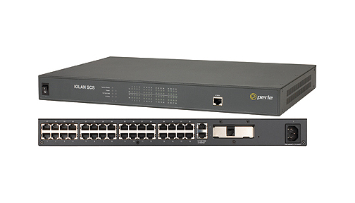 04030284 IOLAN SCS32 Secure Console Server- 32 x RJ45 serial ports. by PERLE