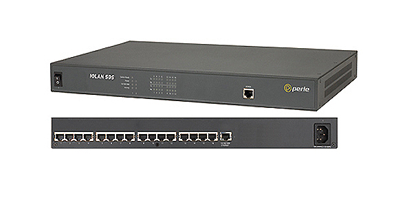 04030324 IOLAN SDS16 Secure Device Server ( Terminal Server ) - 16 x RJ45 connector, 1U rack mount, software selectable RS232/42 by PERLE