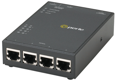 Perle 04030350 IOLAN STS4 PoE Secure Device Server ( Terminal Server ) - 4 x RJ45 connector, 10/100 Ethernet, 802.3af Power over by PERLE