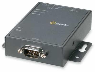 Perle 04030610 IOLAN SDS1T Secure Device Server ( Terminal Server )- 1 x DB9M connector, Extended Temperature, pigtail power con by PERLE