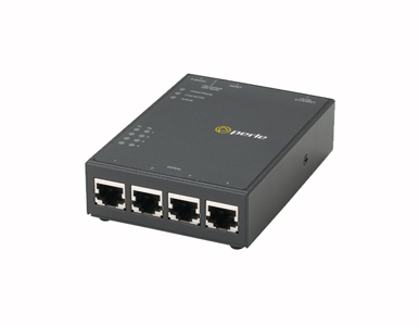 04030630 IOLAN SDS4T Secure Device Server ( Terminal Server ) - 4 X RJ45 connectors, Extended temperature, software selectable by PERLE