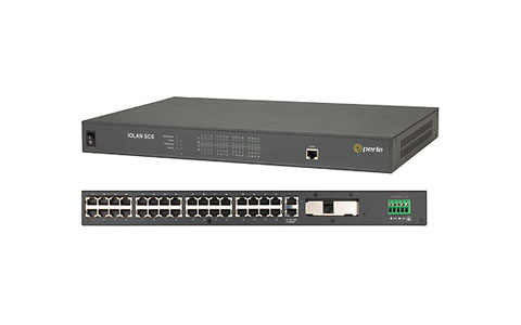 Perle 04030940 IOLAN SCS32C DC Secure Console Server -*Discontinued* - 32 x RJ45 RS232 ports with Cisco pinout by PERLE