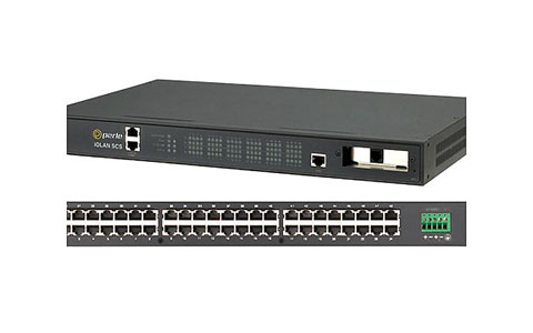 Perle 04030970 IOLAN SCS48C DC Secure Console Server -*Discontinued* - 48 x RJ45 RS232 ports with Cisco pinout, 48v DC power, EI by PERLE