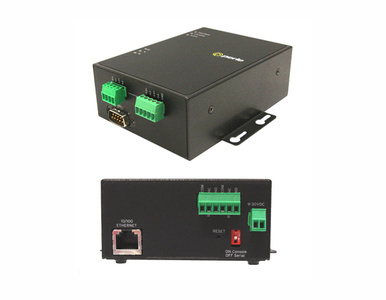 Perle 04031040 IOLAND DS1 A4R2 I/O Device Server - four analog inputs and two relay outputs, 1 x DB9M connector, software select