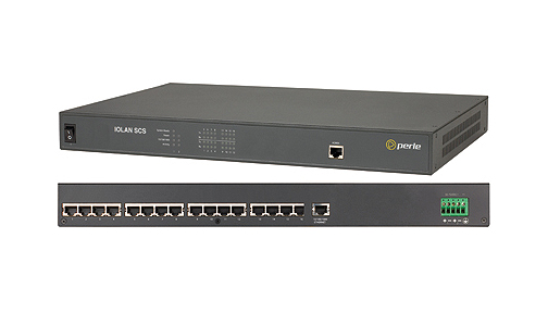 Perle 04031474 IOLAN SCS16CM DC Secure Console Server -*Discontinued* - 16 x RJ45 serial ports, 48v DC power, RS232 interface, D by PERLE