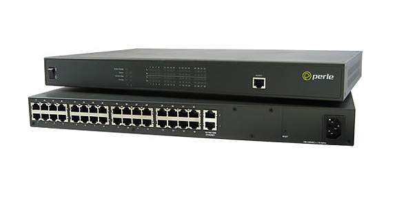 04031624 IOLAN SDS32C Secure Device Server ( Terminal Server ) - 32 x RJ45 connector with Sun/Cisco pinout , 1U rack mount, soft by PERLE