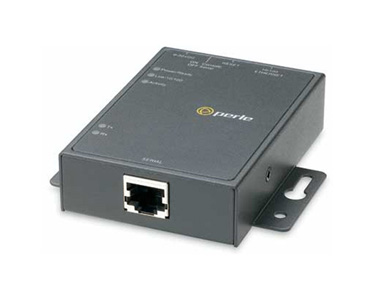04031764 IOLAN DS1 GR Serial Device Server: 1 x RJ45 connector with software selectable, RS232/422/485 interface, 10/100/1000 Et by PERLE