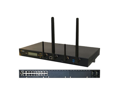 04032734 IOLAN SCG18 R-LAW Console Server - 16 x RS232 RJ45 interfaces with software configurable Cisco pinouts, 2 x USB Ports, by PERLE