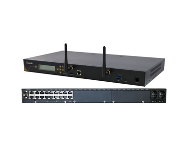 Perle 04032804 - IOLAN SCG18 R-WM Console Server: 16 x RS232 RJ45 interfaces with software configurable Cisco pinouts by PERLE