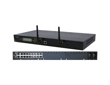 Perle 04032814 - IOLAN SCG18 R-W Console Server: 16 x RS232 RJ45 interfaces with software configurable Cisco pinouts by PERLE
