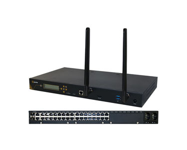 04032864 IOLAN SCG34 R-LAM Console Server - 32 x RS232 RJ45 interfaces with software configurable Cisco pinouts, 2 x USB Ports, by PERLE