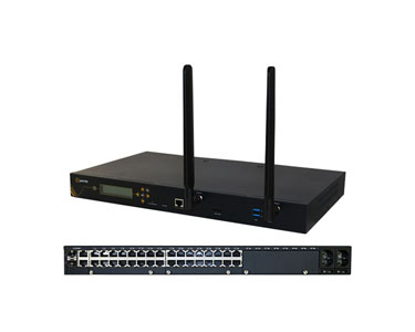 04032874 IOLAN SCG34 R-LA Console Server - 32 x RS232 RJ45 interfaces with software configurable Cisco pinouts, 2 x USB Ports, F by PERLE