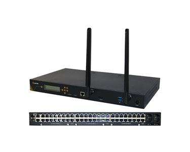 04032984 IOLAN SCG50 R-LAM Console Server - 48 x RS232 RJ45 interfaces with software configurable Cisco pinouts, 2 x USB Ports, by PERLE