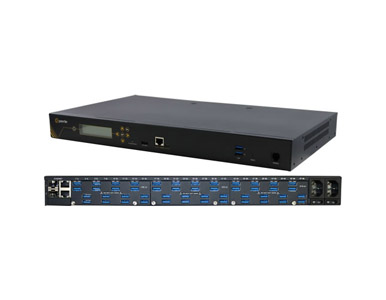 Perle 04033424 - IOLAN SCG50 U-M Console Server: 50 x USB Ports, Front Panel Display and Keyboard. by PERLE