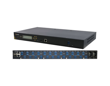 04033434 - IOLAN SCG50 U Console Server: 50 x USB Ports, Front Panel Display and Keyboard. by PERLE