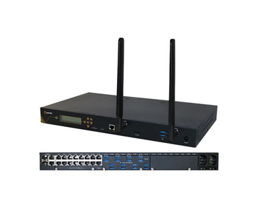 04033464 IOLAN SCG34 RU-LAM Console Server - 16 x RS232 RJ45 interfaces with software configurable Cisco pinouts, 18 x USB Ports by PERLE