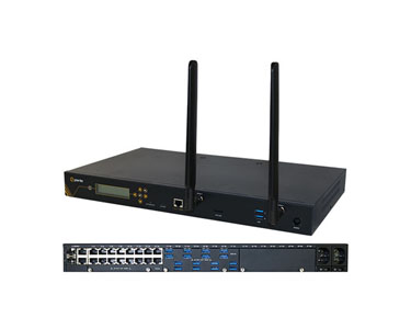 Perle 04033464 IOLAN SCG34 RU-LAM Console Server - 16 x RS232 RJ45 interfaces with software configurable Cisco pinouts, 18 x USB by PERLE
