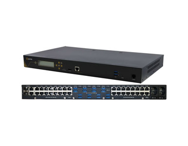 04033664 - IOLAN SCG50 RRU-M Console Server: 32 x RS232 RJ45 interfaces with software configurable Cisco pinouts. by PERLE