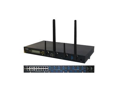 04033684 IOLAN SCG50 RUU-LAWM Console Server - 16 x RS232 RJ45 interfaces with software configurable Cisco pinouts, 34 x USB Por by PERLE