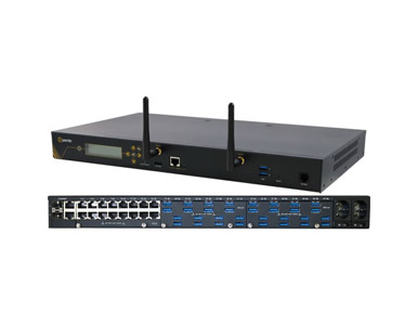 04033764 - IOLAN SCG50 RUU-WM Console Server: 16 x RS232 RJ45 interfaces with software configurable Cisco pinouts by PERLE