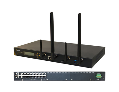 Perle 04033860 IOLAN SCG18 R-LAWD Console Server: 16 x RS232 RJ45 interfaces with software configurable Cisco pinouts, 2 x USB P by PERLE