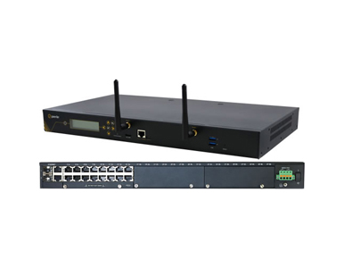 04033940 IOLAN SCG18 R-WD Console Server: 16 x RS232 RJ45 interfaces with software configurable Cisco pinouts, 2 x USB Ports, by PERLE