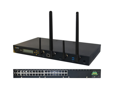 04033970 IOLAN SCG34 R-LAWMD Console Server: 32 x RS232 RJ45 interfaces with software configurable Cisco pinouts, 2 x USB Ports by PERLE