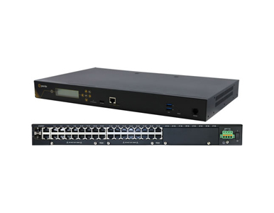 04034070 IOLAN SCG34 R-MD Console Server: 32 x RS232 RJ45 interfaces with software configurable Cisco pinouts, 2 x USB Ports by PERLE