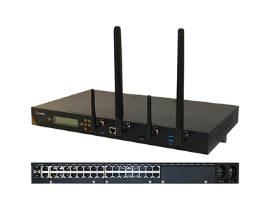 04035064 IOLAN SCG34 S-LAW Console Server: 32 x software selectable RS232/422/485 RJ45 interfaces, 2 x USB Ports by PERLE