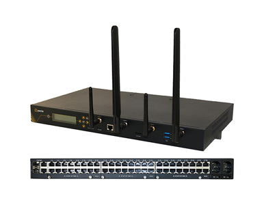 04035184 IOLAN SCG50 S-LAW Console Server: 48 x software selectable RS232/422/485 RJ45 interfaces, 2 x USB Ports by PERLE