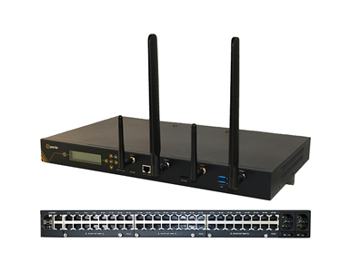Perle 04035184 IOLAN SCG50 S-LAW Console Server: 48 x software selectable RS232/422/485 RJ45 interfaces, 2 x USB Ports by PERLE