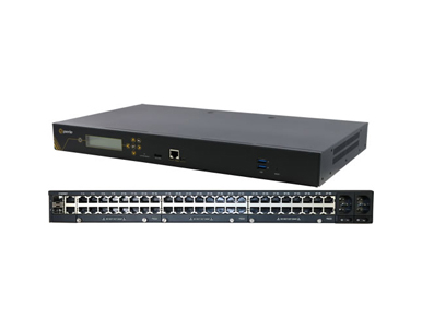 Perle 04035284 IOLAN SCG50 S Console Server: 48 x software selectable RS232/422/485 RJ45 interfaces, 2 x USB Ports, Front Panel by PERLE