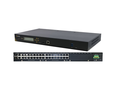 Perle 04035530 IOLAN SCG34 S-D Console Server: 32 x software selectable RS232/422/485 RJ45 interfaces, 2 x USB Ports, Front Pane by PERLE