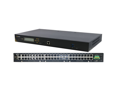Perle 04035650 IOLAN SCG50 S-D Console Server: 48 x software selectable RS232/422/485 RJ45 interfaces, 2 x USB Ports, Front Pane by PERLE