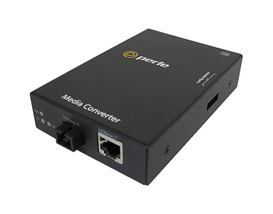 Perle 05040914 S-110-M1SC2U - 10/100 Fast Ethernet Stand-Alone Media and Rate Converter 10/100Base-TX (RJ-45) [100 m/328 ft.] to by PERLE