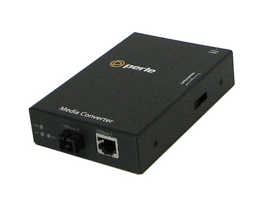 05040924 S-100-M1SC2D - Fast Ethernet Stand-Alone Media Converter 100Base-TX (RJ-45) [100 m/328 ft.] to 100Base-BX 1550nm TX / 1 by PERLE