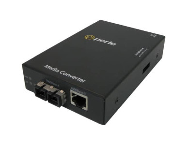 Perle 05040944 S-1000-M2SC2 - Gigabit Ethernet Stand-Alone Media Converter. 1000BASE-T (RJ-45) [100 m/328 ft.] to 1000BASELX 131 by PERLE
