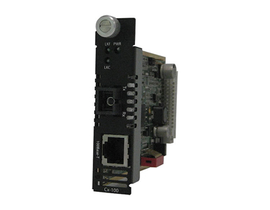 05041920 C-100-M1SC2D - Fast Ethernet Media Converter Module 100Base-TX (RJ-45) [100 m/328 ft.] to 100Base-BX 1550nm TX / 1310nm by PERLE