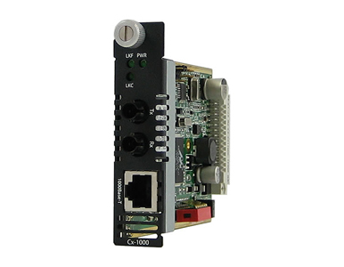 Perle 05041950 C-1000-M2ST2 - Gigabit Ethernet Media Converter Module. 1000BASE-T (RJ-45) [100 m/328 ft.] to 1000BASELX 1310nm E by PERLE