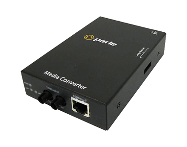 05050204 S-100-M2ST2 - Fast Ethernet Stand-Alone Media Converter 100BASE-TX (RJ-45) [100 m/328 ft.] to 100BASE-FX 1310nm multimo by PERLE