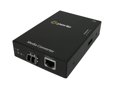 Perle 05050224 S-100-M2LC2 - Fast Ethernet Stand-Alone Media Converter 100BASE-TX (RJ-45) [100 m/328 ft.] to 100BASE-FX 1310nm m by PERLE