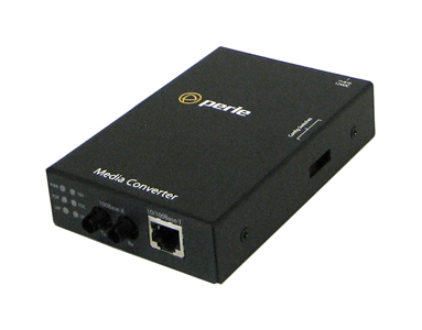 05050404 S-110-M2ST2 - 10/100 Fast Ethernet Stand-Alone Media and Rate Converter 10/100Base-TX (RJ-45) [100 m/328 ft.] to 100BAS by PERLE