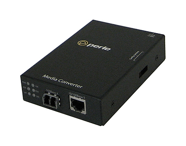 05050424 S-110-M2LC2 - 10/100 Fast Ethernet Stand-Alone Media and Rate Converter 10/100Base-TX (RJ-45) [100 m/328 ft.] to 100BAS by PERLE