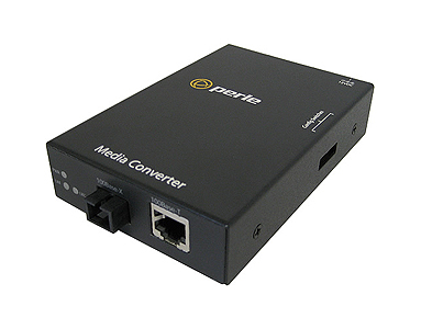 05050484 S-110-S1SC20D - 10/100 Fast Ethernet Stand-Alone Media and Rate Converter 10/100Base-TX (RJ-45) [100 m/328 ft.] to 100B by PERLE