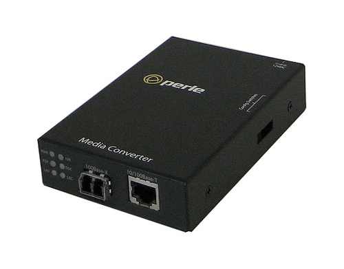 05050574 S-110-S2LC80 - 10/100 Fast Ethernet Stand-Alone Media and Rate Converter 10/100Base-TX (RJ-45) [100 m/328 ft.] to 100Ba by PERLE